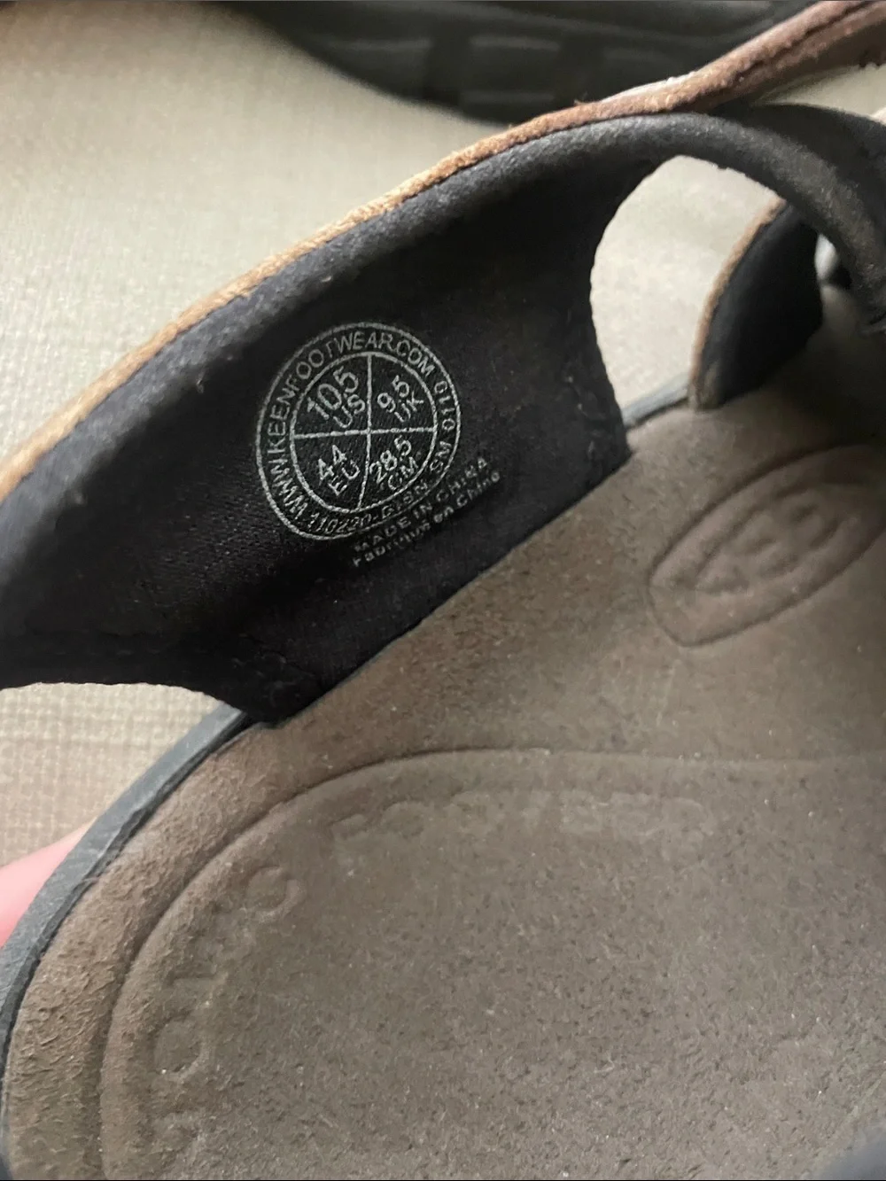 Keen Men's Brown Outdoor Closed-Toe Adventure Sandals